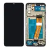 Дисплей для Samsung A025F /DS Galaxy А02s/A037 Galaxy A03s 2021 (163 мм) з тачскріном і рамкою, чорний, IPS (TFT) мініатюра 1
