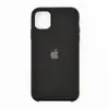 Силіконовий чохол для iPhone 11 (6.1), колір чорний мініатюра 1