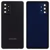 Задня кришка для Samsung A725 Galaxy A72, зі склом камери, колір чорний мініатюра 1