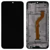 Дисплей для Tecno Spark 4/ Camon 12 (KC2/ KC8/ CC7) з тачскріном і рамкою в зборі, колір чорний мініатюра 1