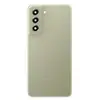 Задняя крышка для Samsung G990F Galaxy S21 FE 2021, со стеклом камеры, цвет зеленый миниатюра 1