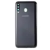 Задня кришка для Samsung Galaxy M30 2019 (M305), зі склом камери, колір чорний мініатюра 1