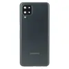 Задня кришка для Samsung M127F Galaxy M12, зі склом камери, колір чорний мініатюра 1