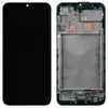 Дисплей для Samsung A245F Galaxy A24 2023 (GH82-31240A), з тачскріном і рамкою в зборі, колір чорний, сервісний оригінал мініатюра 1