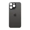 Задняя крышка для iPhone 15 Pro Max, цвет черный, с большим отверстием под камеру миниатюра 1