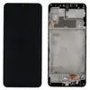 Дисплей для Samsung M225 Galaxy M22 (GH82-26153A), з тачскріном і рамкою в зборі, колір чорний, сервісний оригінал мініатюра 1