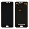 Дисплей для Meizu M6 Note с тачскрином в сборе, цвет черный, оригинал с замененным стеклом миниатюра 1