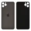 Задня кришка для iPhone 11 Pro Max, колір сірий, з великим отвором під камеру, уцінка мініатюра 1