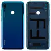 Задня кришка для Huawei Y7 2019, Y7 Prime 2019 (DUB-LX1), зі склом камери, колір синій, уцінка мініатюра 1