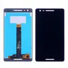 Дисплей для Nokia 2.1 Dual Sim TA-1080/TA-1084/TA-1086/TA-1092/TA-1093 з тачскріном в зборі, колір чорний мініатюра 1