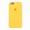 Силіконовий чохол для iPhone 6 (4.7), 6S (4.7), колір canara yellow, оригінал мініатюра 1