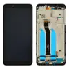 Дисплей для Xiaomi Redmi 6, Redmi 6A з тачскрином та рамкою в зборі, колір чорний, оригінал мініатюра 1
