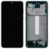 Дисплей для Samsung A336F/DS Galaxy A33 2022 5G, з тачскріном і рамкою в зборі, колір чорний, OLED small LCD мініатюра 1