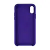 Силіконовий чохол для iPhone X, Xs (5.8), колір violet мініатюра 1