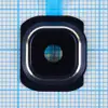 Скло камери для Samsung G925F/DS Galaxy S6 Edge (2015), колір чорний мініатюра 1