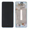 Дисплей для Samsung A336F/DS Galaxy A33 2022, з тачскріном і рамкою в зборі, колір синій, сервісний оригінал мініатюра 1