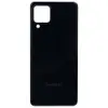 Задня кришка для Samsung A225 Galaxy A22 2021, колір чорний, уцінка мініатюра 1