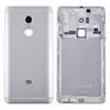 Задня кришка Xiaomi Redmi Note 4 Helio X20, колір сірий мініатюра 1