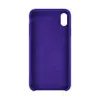Силіконовий чохол для iPhone Xs Max (6.5), колір violet мініатюра 1