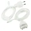 USB кабель Lightning для iPhone (з європейською вилкою) мініатюра 1
