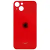 Задня кришка для iPhone 13 Mini, колір червоний, з великим отвором під камеру мініатюра 1