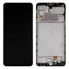 Дисплей для Samsung M325F/DS Galaxy M32 2020 (GH82-25981A) з тачскріном і рамкою в зборі, колір чорний, сервісний оригінал мініатюра 1