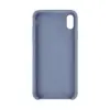 Силіконовий чохол для iPhone Xs Max (6.5), колір grey blue мініатюра 1