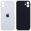 Задняя крышка для iPhone 12, цвет белый, с большим отверстием под камеру миниатюра 1