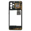 Рамка (средняя часть корпуса) для Samsung A325 Galaxy A32 2021 4G, цвет черный миниатюра 1