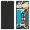 Дисплей для Tecno Spark Go 2023, с тачскрином и рамкой в сборе, цвет черный миниатюра 1