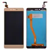 Дисплей Lenovo K6 Note (K53a48) з тачскрином у зборі, колір золотий мініатюра 1
