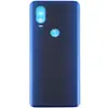 Задня кришка для Motorola One Vision XT1970-1, колір синій мініатюра 1