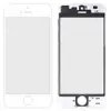 Скло iPhone 5, з рамкою, колір білий мініатюра 1