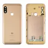 Задня кришка для Xiaomi Mi A2 Lite, со стеклом камеры, колір золотий мініатюра 1