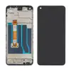 Дисплей для Oppo A76/ A36 (CPH2375/PESM10), з тачскріном і рамкою в зборі, колір чорний мініатюра 1