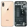 Корпус для iPhone XS (5.8) + акумулятор, колір золотий, оригінал з розбору мініатюра 1