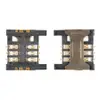 Роз'єм сім карт для Xiaomi Mi2, Mi2S, ZTE Blade L2, Alcatel 4007 Pixi, 4009D, 4010, 4018 POP D1, 4032 POP C2, 5036 POP C5 Dual SIM мініатюра 1