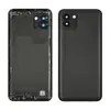 Задня кришка для Samsung A035 Galaxy A03 2022, зі склом камери, колір чорний мініатюра 1