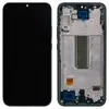 Дисплей для Samsung A346 Galaxy A34 2023, з тачскріном і рамкою в зборі, колір чорний, OLED small LCD мініатюра 1