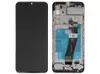 Дисплей для Samsung A037 Galaxy A03s 2021 (GH83-06693A) 160,5мм, з тачскріном і рамкою в зборі, колір чорний, оригінал з заміненим склом мініатюра 1