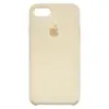 Силіконовий чохол для iPhone 7, iPhone 8 (4.7), оригінал, колір бежевий мініатюра 1