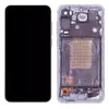 Дисплей для Samsung Galaxy A55 (A556) 2024 (GH82-34308C), с тачскрином и рамкой в сборе, цвет фиолетовый, сервисный оригинал миниатюра 1