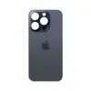 Задняя крышка для iPhone 15 Pro, цвет синий, с большим отверстием под камеру миниатюра 1