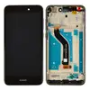 Дисплей для Huawei P8 Lite (2017), Honor 8 Lite, Nova Lite (2016), GR3 (2017), P9 Lite (2017) с тачскрином и рамкой в сборе, цвет черный, оригинал миниатюра 1