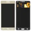 Дисплей для Samsung A500F/DS Galaxy A5 (2015) с тачскрином в сборе, цвет золотой, OLED миниатюра 1