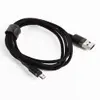 Кабель Micro-USB Baseus cafule (CAMKLF-BG1) 1m, колір black/gray, 2.4A мініатюра 1