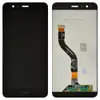 Дисплей для Huawei P10 Lite (WAS-L21/WAS-LX1/WAS-LX1A) з тачскрином у зборі, колір чорний, оригінал з заміненим склом мініатюра 1