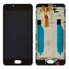 Дисплей для Meizu M5C з тачскрином та рамкою в зборі, колір чорний, оригінал мініатюра 1