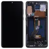 Дисплей для Samsung G985F Galaxy S20 Plus з тачскріном і рамкою, чорний, IPS мініатюра 1