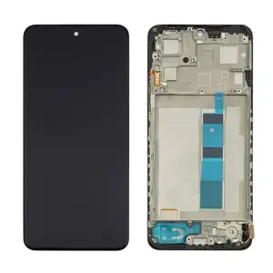 Дисплей для Xiaomi Redmi Note 12, с тачскрином в сборе, 4g, oled, цвет черный, с рамкой
